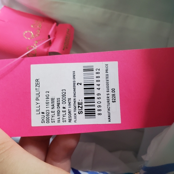 Lilly Pulitzer Iva Midi Dress Brand New With Tags - Picture 8 of 8